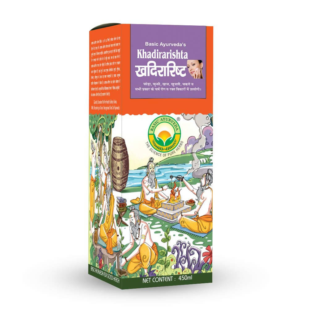 Basic Ayurveda Khadirarishta - 450 ml